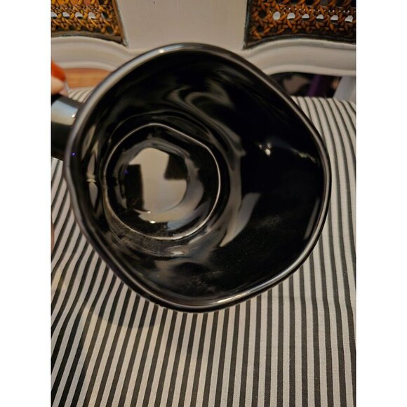 NWT Rae Dunn Spooky Halloween Mug Black White Writing 2021 - Picture 3 of 10